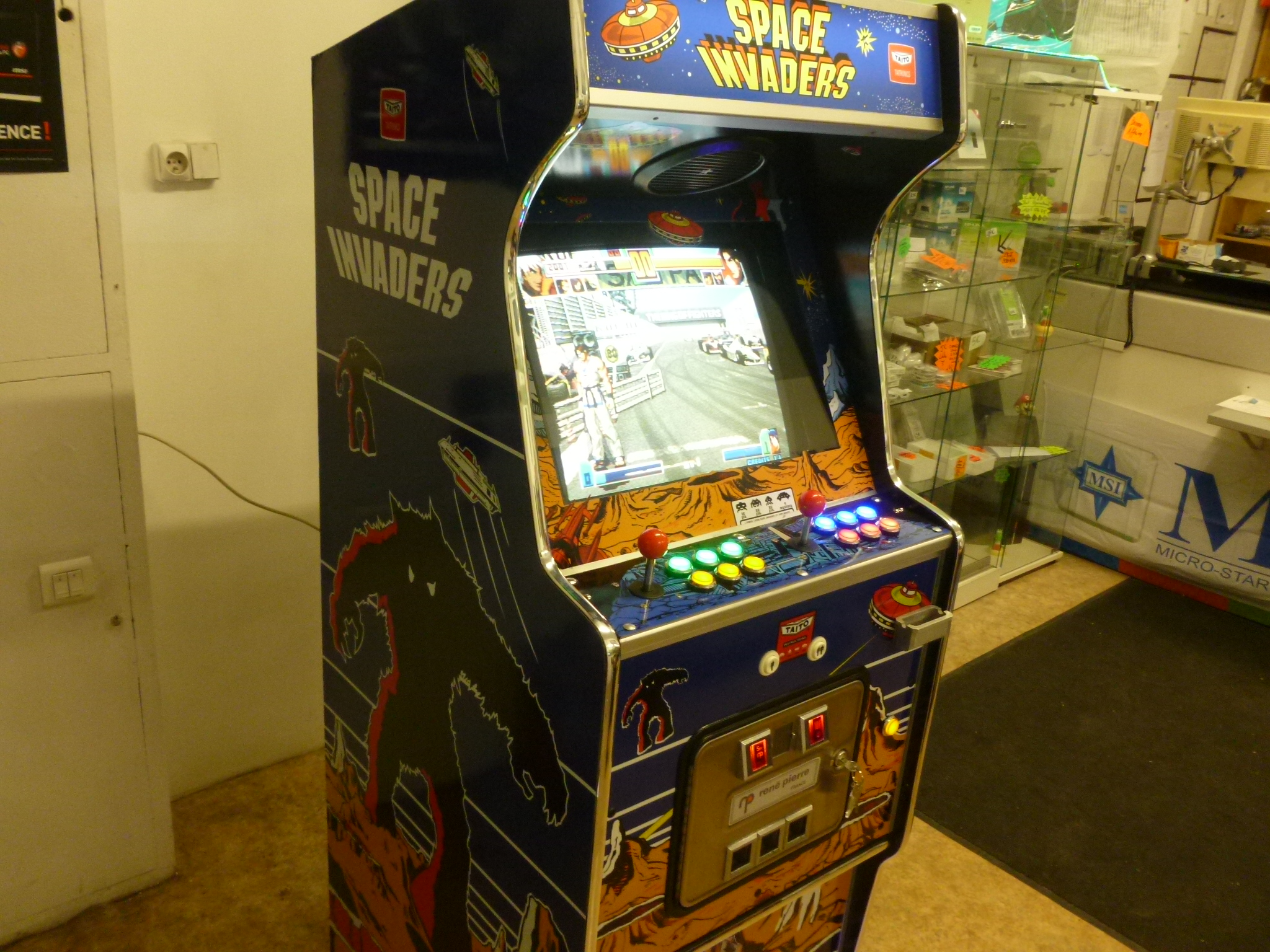 Borne arcade 11